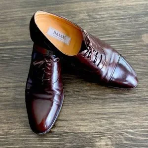 Bally | Shoes | Bally Mens Italian Paco Lace Shoes Size 5 D 